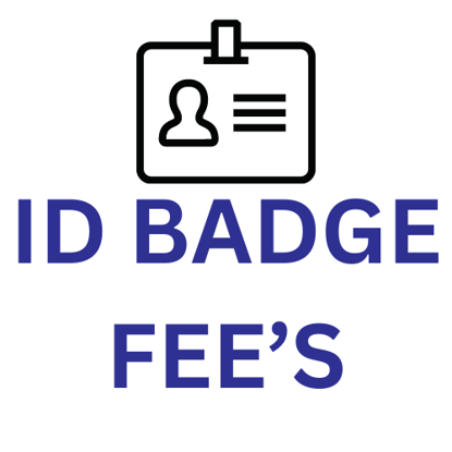 Picture of ID Badge Fee